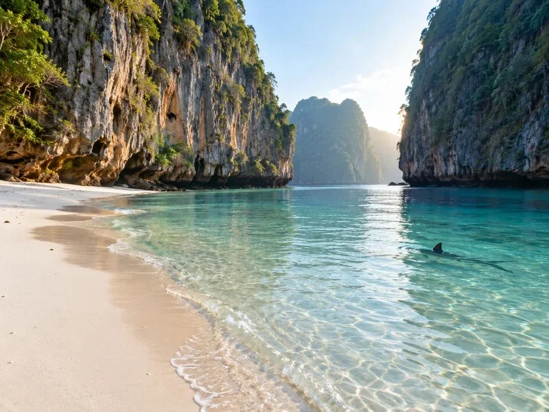 Evita las aglomeraciones: Maya Bay, tiburones y snorkel