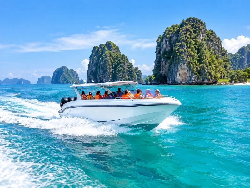 Maya Bay, Phi Phi y Bamboo Island en lancha rápida
